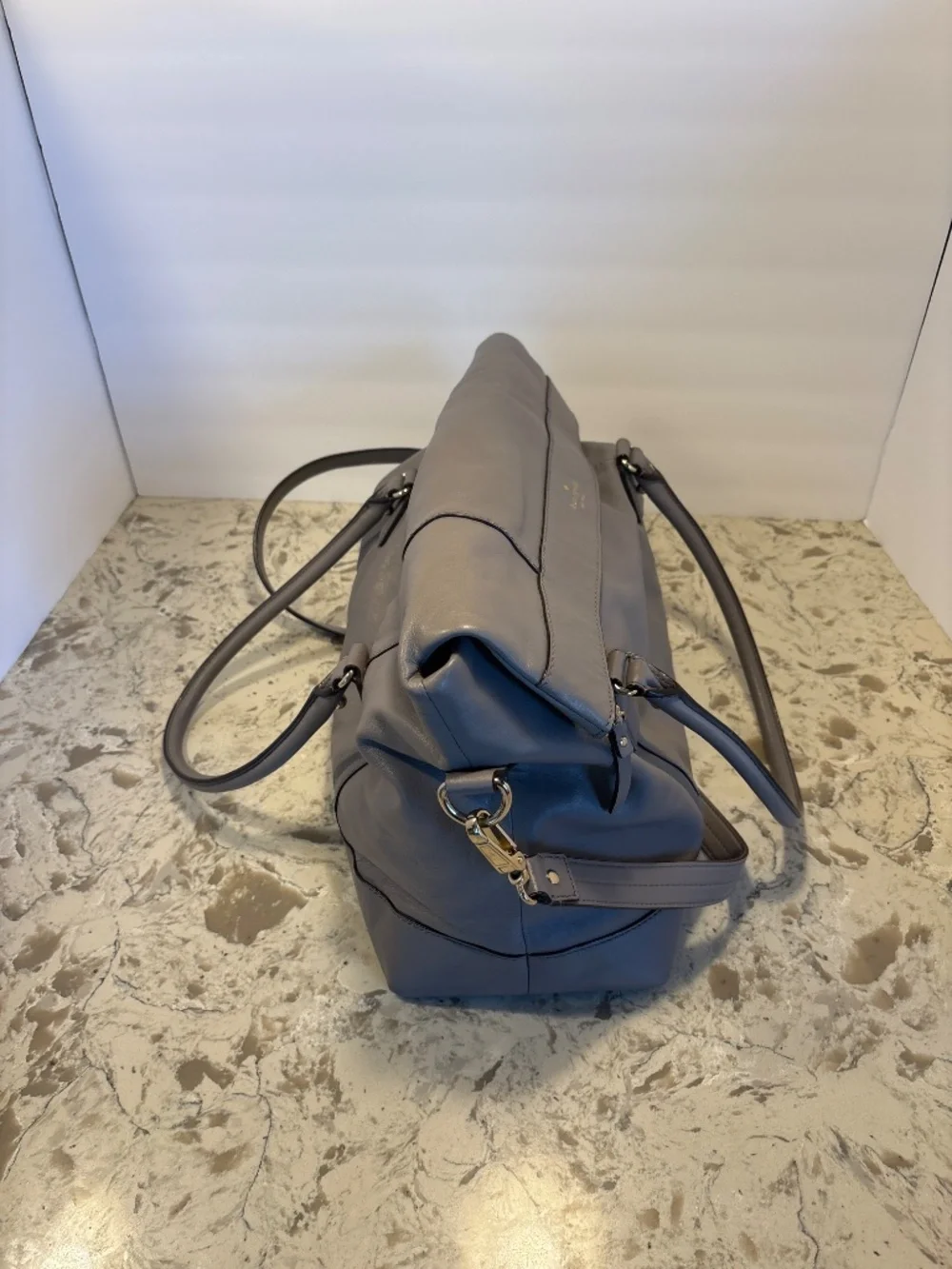 Kate Spade Fremont Place Travel Carmen Handbag In Hare Grey